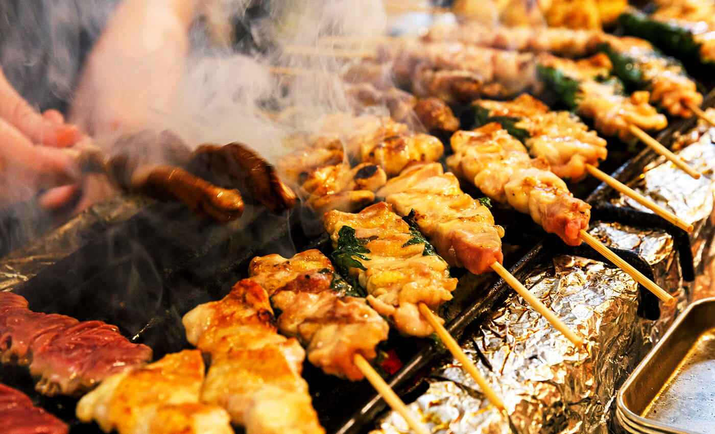 焼きシーン