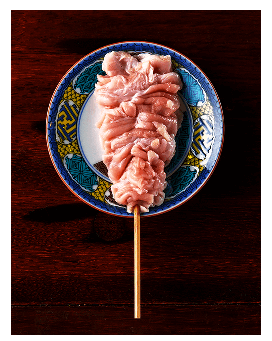 焼いた後