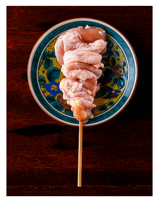 焼いた後