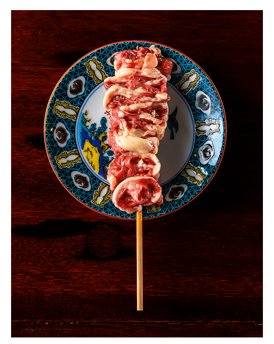 焼いた後